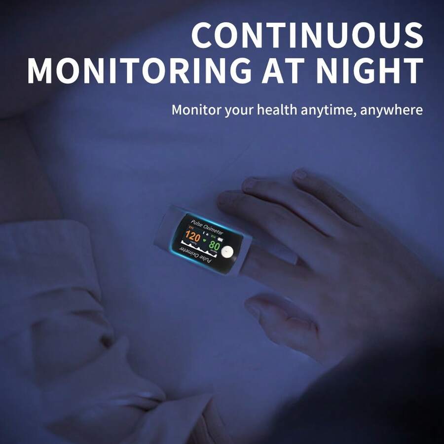 جهاز قياس الأكسجين في الدم وضغط الدم 2 في 1